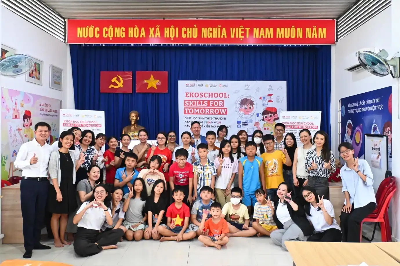 Khoá học EkoSchool miễn phí cho con em công nhân và người lao động