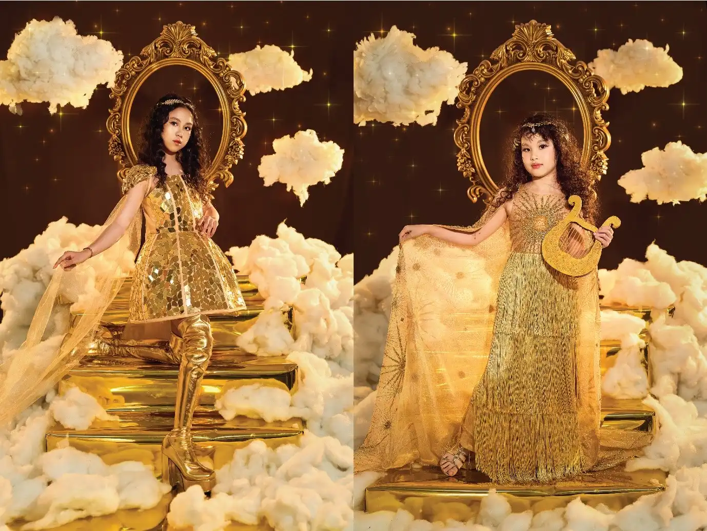 Ó Princess phát sáng cùng “Mặt Trời nhỏ” trong Fashion Show 2025