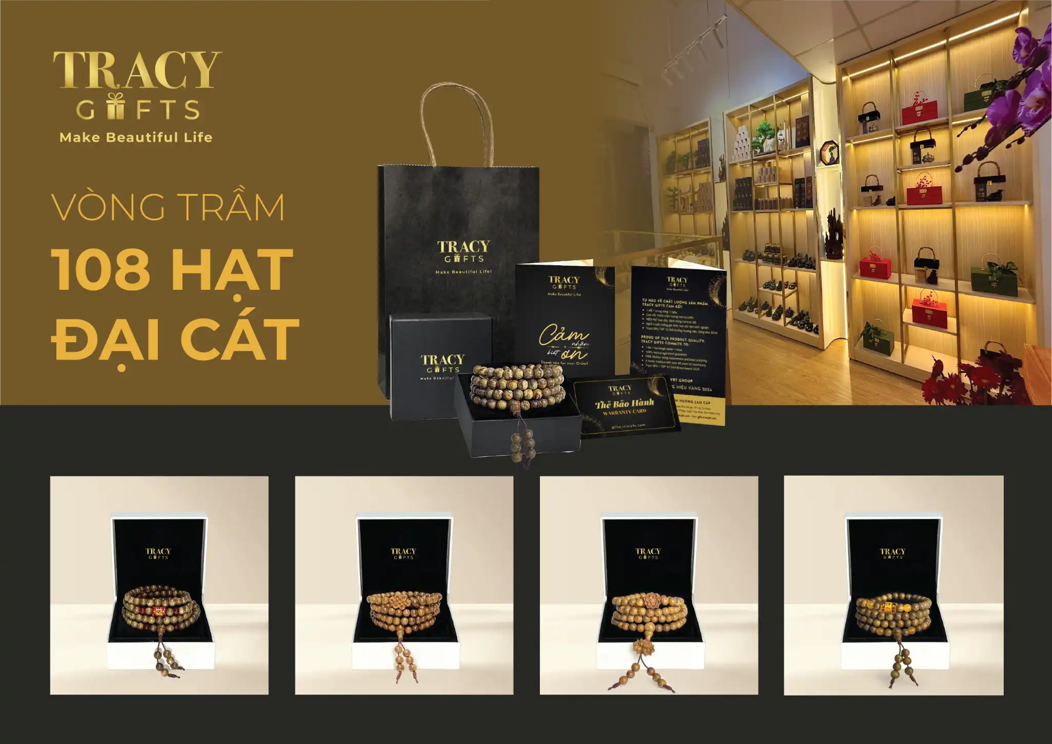 TRACY GIFTS – TỪ NGHỀ TRUYỀN THỐNG 40 NĂM ĐẾN TOP 10 THƯƠNG HIỆU VÀNG