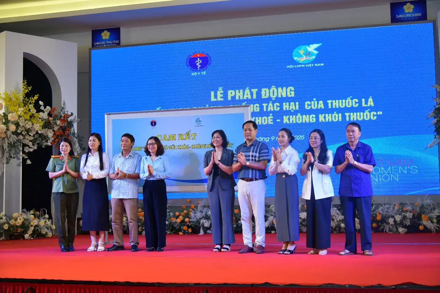 Chiến dịch “Gia đình có sức khỏe – Không khói thuốc” lan tỏa thông điệp vì cộng đồng khỏe mạnh