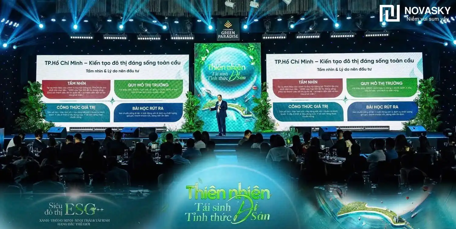 Kỷ lục 426 booking: Sức nóng từ siêu đô thị Vinhomes Green Paradise