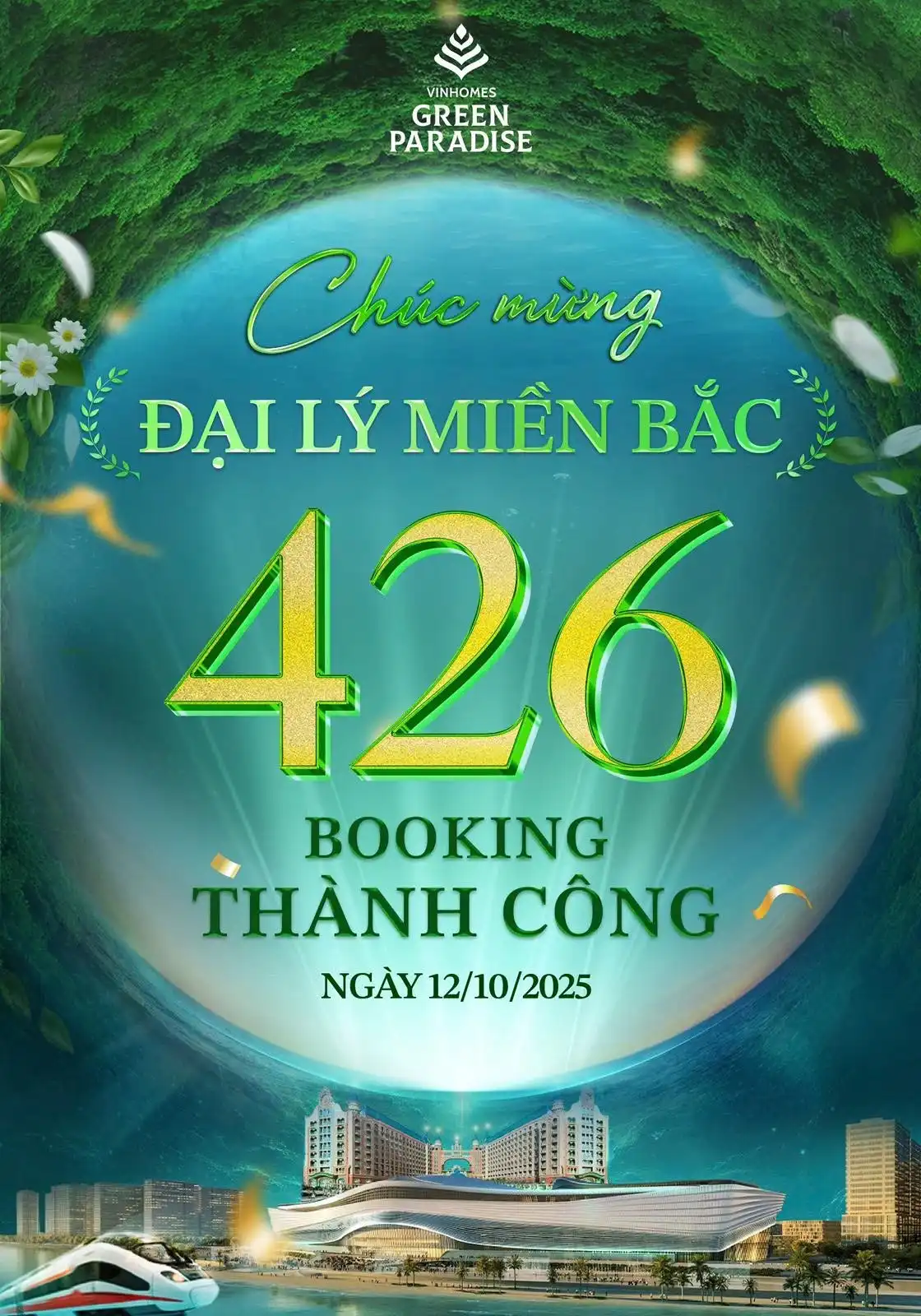 Tiếp nối chuỗi sự kiện khai mở kỳ quan ESG++ tại Vinhomes Green Paradise, liệu những con số kỷ lục mới nào sẽ được thiết lập?